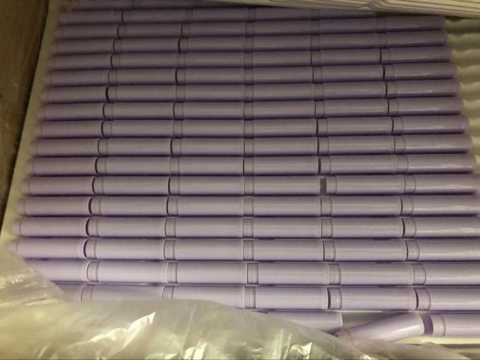 Twist Up Closure PP Green Lip Balm Tubes Refillable Lip Balm Tube 5g 2