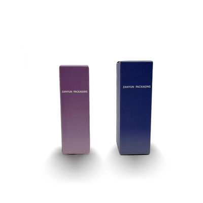 SGS Paper Packaging Boxes Recyclable Essential Oil Cardboard Box