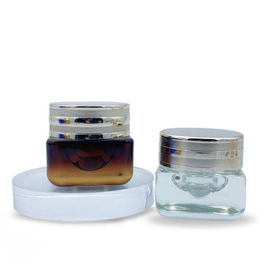 Leakage Proof Cosmetic Packaging Bottle Glass Cream Jar UV Protection