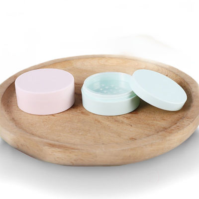 Screw Cap Polypropylene PP Cream Jar Empty Loose Powder Container