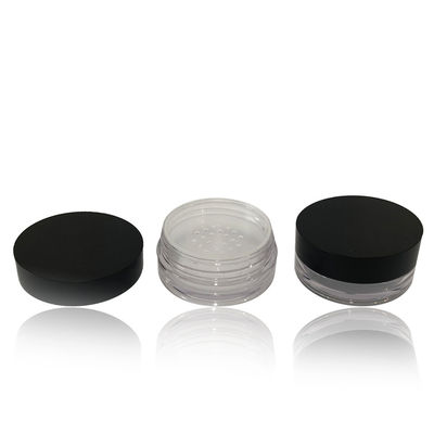 SGS Round Loose Powder Jar Empty Powder Container With Sifter 10g