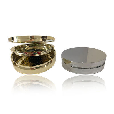 Customized Gold Empty Compact Powder Case With 59mm Pan Size