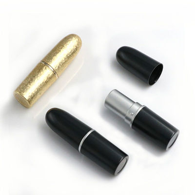 Customizable Bullet Lipstick Tubes 3.5g Private Logo High Durability