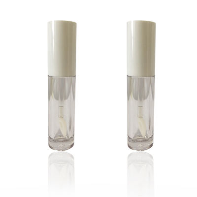 4ml ABS Lip Gloss Packaging Tube With Brush Empty Lip Gloss Containers
