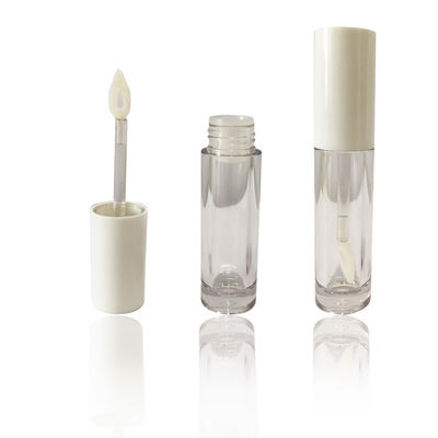4ml ABS Lip Gloss Packaging Tube With Brush Empty Lip Gloss Containers