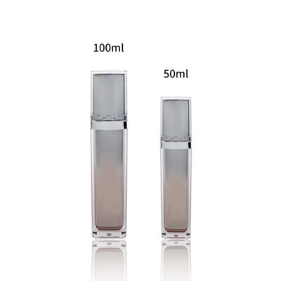 Custom Logo Printed Makeup Packaging Collection / Cosmetic Packaging Set With Pump Sprayer Cap