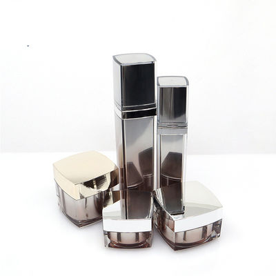 Custom Logo Printed Makeup Packaging Collection / Cosmetic Packaging Set With Pump Sprayer Cap