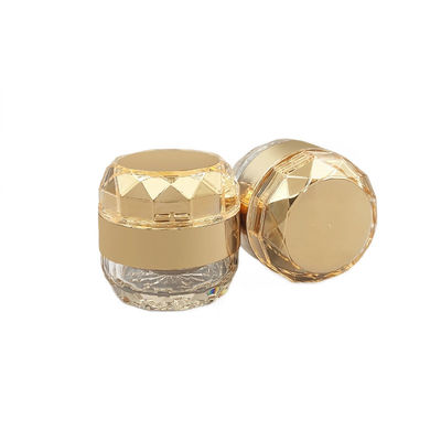 Customizable 50g Acrylic Cosmetic Jar Diamond Jar Design Skin Care Cream Container