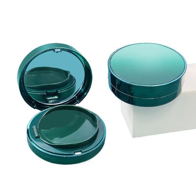 15g Transparent Plastic Refillable Compact Powder Case for Travel friendly Cosmetic Needs