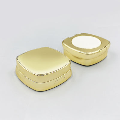 Reusable Empty Cushion Foundation Case with Snap Closure Round