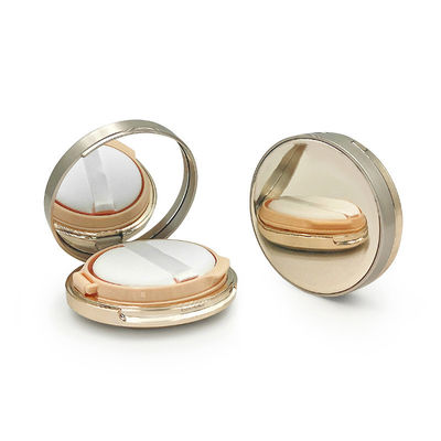 Refillable Compact Powder Cushion Case with Snap Closure 15g Capacity SPF 30
