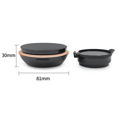 Refillable Travel Friendly Transparent Cushion Compact Powder Case