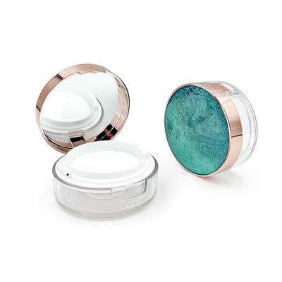 Customizable Transparent Recyclable Loose Powder Case with Logo - Mini Size for Compact Powder